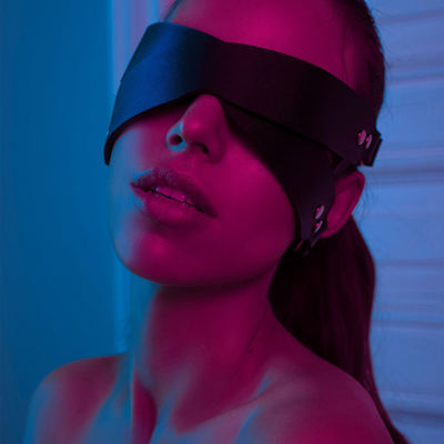 Silikon ABS BDSM Set Bondage Augenmaske Paar Sex Spielzeug Leder Sklavin