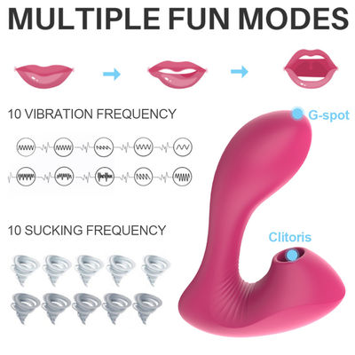 Klitoris-Saugen weibliche Sex-Vibratoren Fernbedienung Vibratorspielzeug 300g