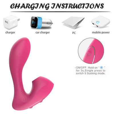 Klitoris-Saugen weibliche Sex-Vibratoren Fernbedienung Vibratorspielzeug 300g