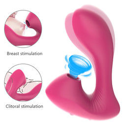 Klitoris-Saugen weibliche Sex-Vibratoren Fernbedienung Vibratorspielzeug 300g