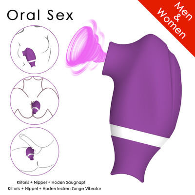 122g Fernbedienung weiblicher Sexvibratoren Spielzeug Klitoris-Saugvibrator 8,5 x 4cm