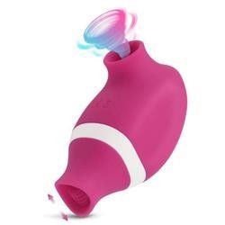 122g Fernbedienung weiblicher Sexvibratoren Spielzeug Klitoris-Saugvibrator 8,5 x 4cm