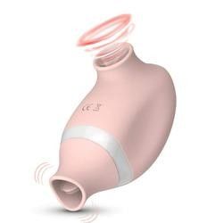 122g Fernbedienung weiblicher Sexvibratoren Spielzeug Klitoris-Saugvibrator 8,5 x 4cm