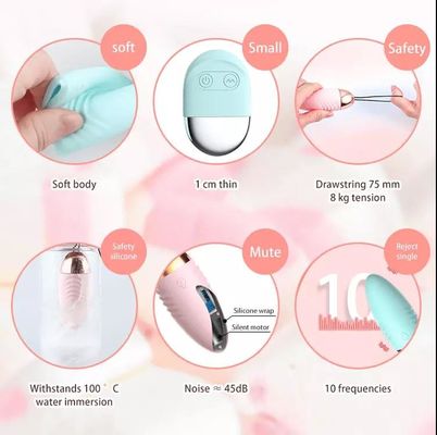 Vibrierendes Ei Fernbedienung Sex Vibrator 10 Geschwindigkeitssteuerung Kugeln Wireless Vibrator für Frauen