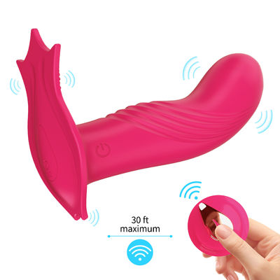 Fernstrecken-Sex-Vibrator Frauen drahtloses Sex-Spielzeug Hosenvibrator 15cm