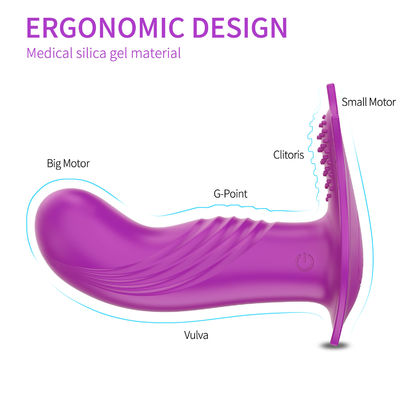 Fernstrecken-Sex-Vibrator Frauen drahtloses Sex-Spielzeug Hosenvibrator 15cm