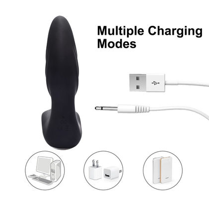 Drehender elektrischer Masturbator für Männer Spielzeug Silikon Prostata Massage Porno Vibrator