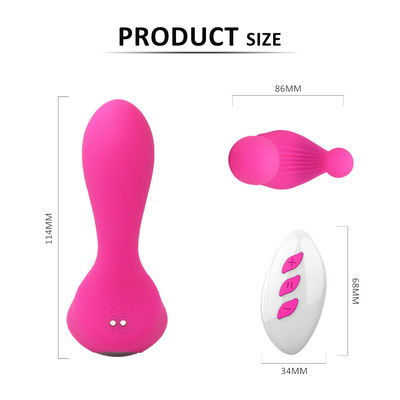 400g 15x9x9cm drahtloser Vibrator Sex-Spielzeug G-Punkt Dildo wasserdicht Prostata-Massager Stimulator