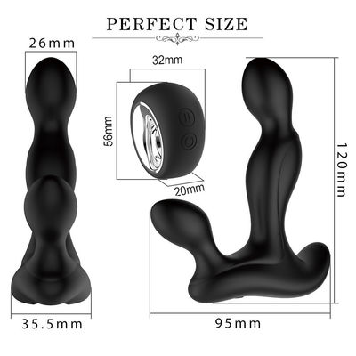 164g männlicher Masturbator Spielzeug schwuler vibrierender Prostata Massager Vibrator Erwachsener Anus Stecker