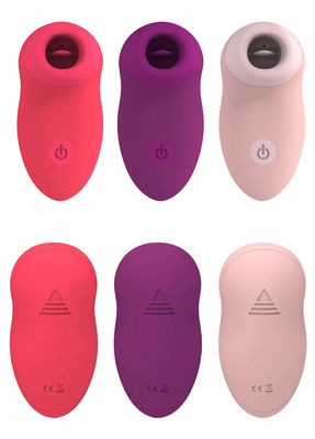 Frau G-Punkt-Vibrator Erwachsene Spielzeug Zunge Lecken Klitoris Saugen Vibrator