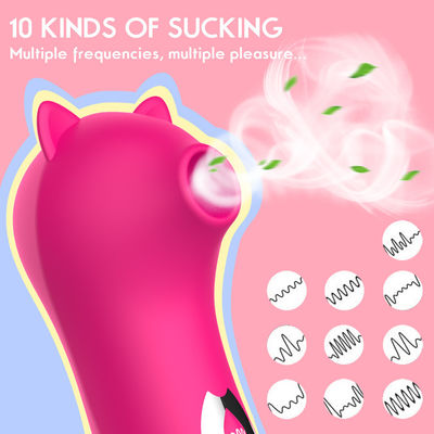 Ventilplatte vibriert Pink Katze Vibrator Klitoris Saugen Vibe