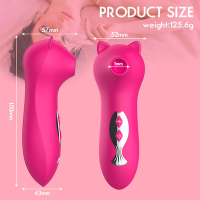 Ventilplatte vibriert Pink Katze Vibrator Klitoris Saugen Vibe