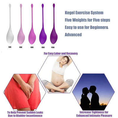 30g Kegel Ball Gewichtsset Medizinischer Beckenboden Vagina Ball Jonglieren Übung Kit