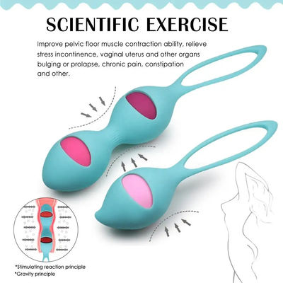 CE Vibrator Erwachsenenspielzeug Kegel Ball 35 X 140mm Frauen Nachgeburt Beckenbodenverengung