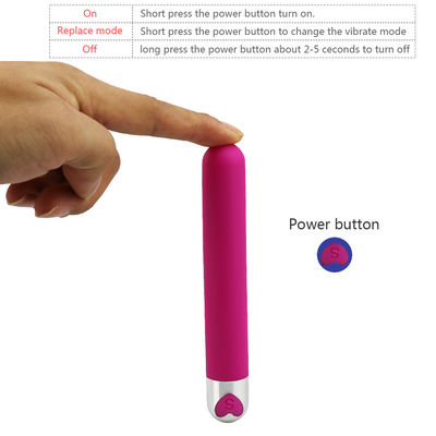 Lange Kugel-Vibrator für Erwachsene Spielzeug Silikon ABS 137 X 21mm