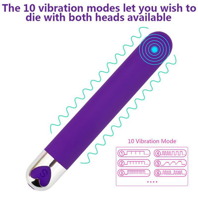 Lange Kugel-Vibrator für Erwachsene Spielzeug Silikon ABS 137 X 21mm