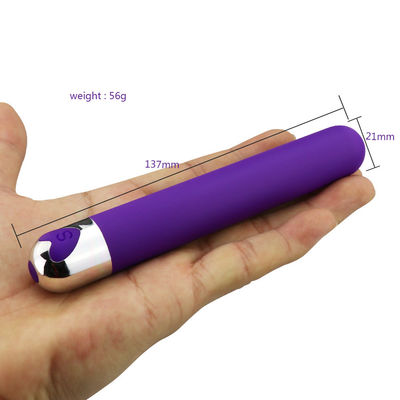 Lange Kugel-Vibrator für Erwachsene Spielzeug Silikon ABS 137 X 21mm