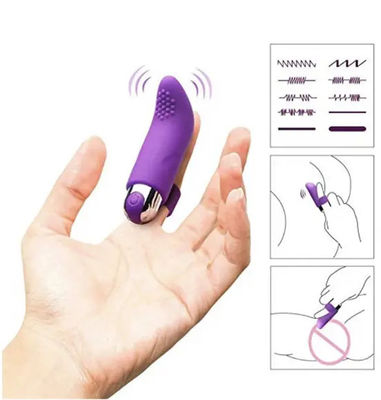 Elektrische Finger Sex-Spielzeug wiederaufladbare Ärmel Sex-Spielzeug G-Punkt Sex-Spielzeug ROHS