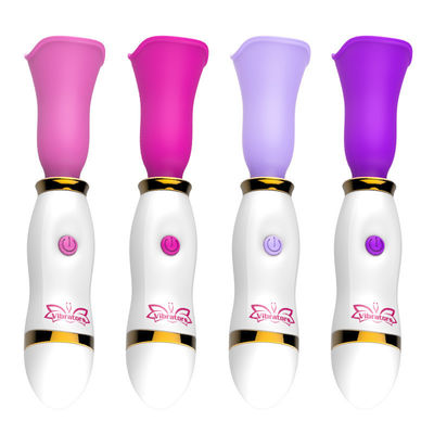 Realistisches lesbisches Massagespielzeug Erwachsene Oral verrückte Zunge Sex-Spielzeug Vibrator
