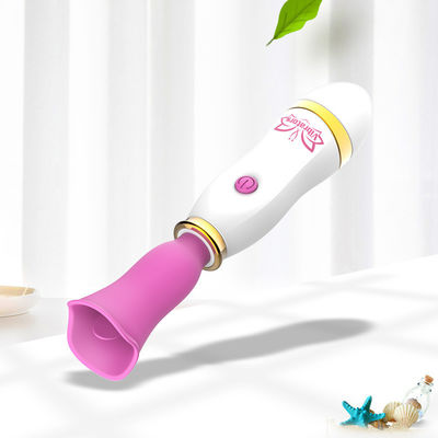 Realistisches lesbisches Massagespielzeug Erwachsene Oral verrückte Zunge Sex-Spielzeug Vibrator