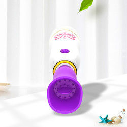 Realistisches lesbisches Massagespielzeug Erwachsene Oral verrückte Zunge Sex-Spielzeug Vibrator
