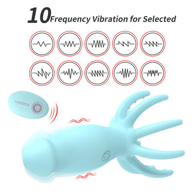Süße Mini-G-Punkt-Vibratoren 8 Finger-Achse-Vibrator Kopfhaut-Kopfmassager