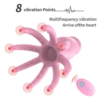 Süße Mini-G-Punkt-Vibratoren 8 Finger-Achse-Vibrator Kopfhaut-Kopfmassager