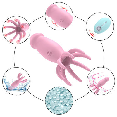 Süße Mini-G-Punkt-Vibratoren 8 Finger-Achse-Vibrator Kopfhaut-Kopfmassager