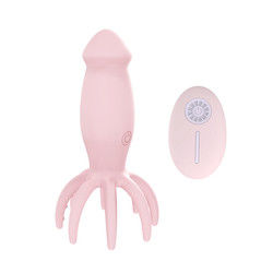 Süße Mini-G-Punkt-Vibratoren 8 Finger-Achse-Vibrator Kopfhaut-Kopfmassager