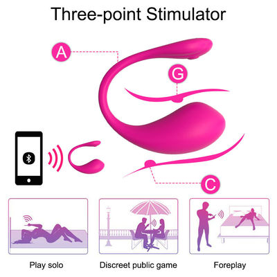 Wireless Smart Vibrator Sexspielzeug 250g App Control Mini Love Jump Ei Vibrator für Frauen
