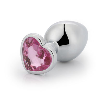 LED-Sex Großer Anal-Plug Sex-Spielzeug Metall Herzform Unterwäsche Cola-Plug