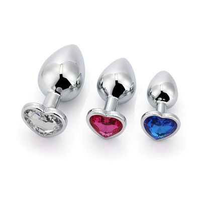 Extremo Pink Sex Edelstahl Anal Plug Riesiger Hintern Plug Herz Cola Spielzeug Set