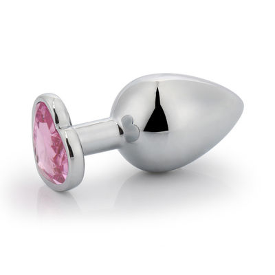 Extremo Pink Sex Edelstahl Anal Plug Riesiger Hintern Plug Herz Cola Spielzeug Set