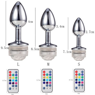 G Spot Cosplay Anal Plug Sexspielzeug Glow Tail Fernbedienung Lumineux Schmuck Butt Plug