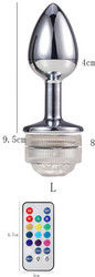G Spot Cosplay Anal Plug Sexspielzeug Glow Tail Fernbedienung Lumineux Schmuck Butt Plug