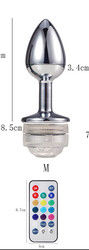 G Spot Cosplay Anal Plug Sexspielzeug Glow Tail Fernbedienung Lumineux Schmuck Butt Plug