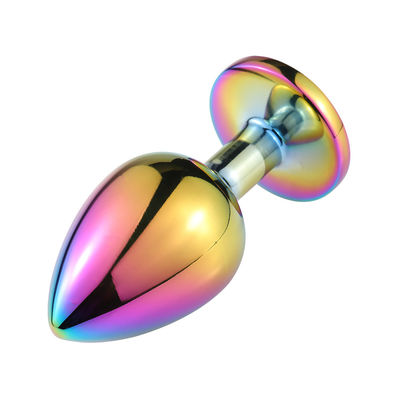 Runde Masturbation Anal Plug Sexspielzeug Männliches Anal Spielzeug Stimulator Kristall Zubehör