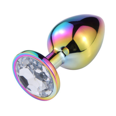 Runde Masturbation Anal Plug Sexspielzeug Männliches Anal Spielzeug Stimulator Kristall Zubehör
