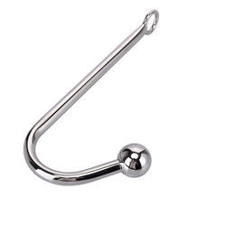 115g Männer Anal-Spielzeug Haken mit Ball Bondage Schwanz Edelstahl für Männer