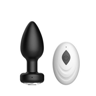 Drahtloser Anal-Schub-Anschluss Sex-Spielzeug Silikon USB Wiederaufladbar 10 Frequenz
