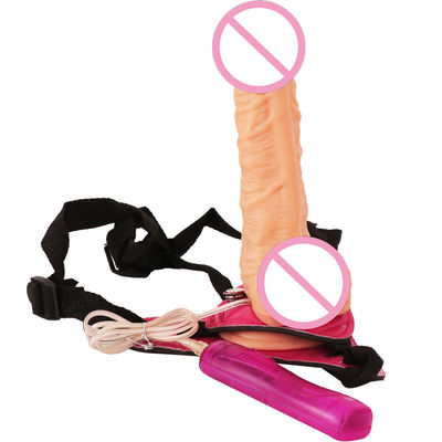 Lesbischer riesiger realistischer Sex Siliziumprodukt Penis Gurt auf Dildo-Gurt für Männer Frauen