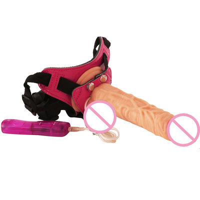Lesbischer riesiger realistischer Sex Siliziumprodukt Penis Gurt auf Dildo-Gurt für Männer Frauen