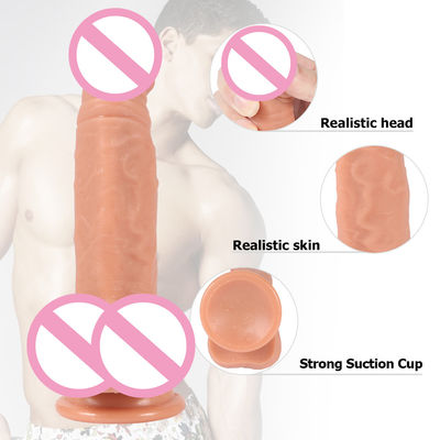 Selbstgefertigter 7,48 Zoll realistischer Silicone Dildo 7,48 Zoll weiblicher Dildo Vibrator