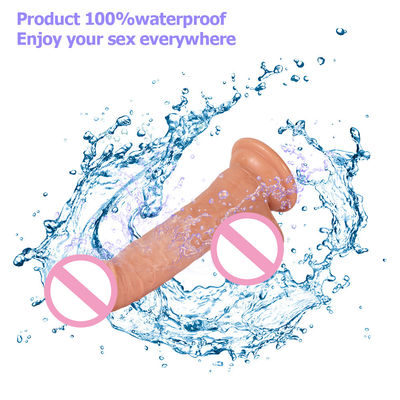 Selbstgefertigter 7,48 Zoll realistischer Silicone Dildo 7,48 Zoll weiblicher Dildo Vibrator