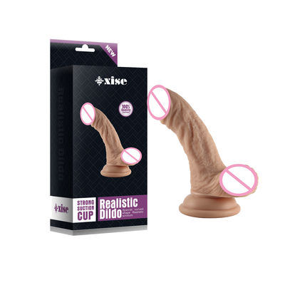 Silikon-Plastik realistisch Dildo großer weicher Dildo 15 Zoll