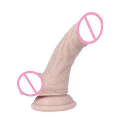 Silikon-Plastik realistisch Dildo großer weicher Dildo 15 Zoll