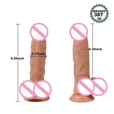 350g Penis Silikon realistischer Dildo 350g Frauen Sexspielzeug wasserdicht