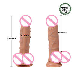 350g Penis Silikon realistischer Dildo 350g Frauen Sexspielzeug wasserdicht