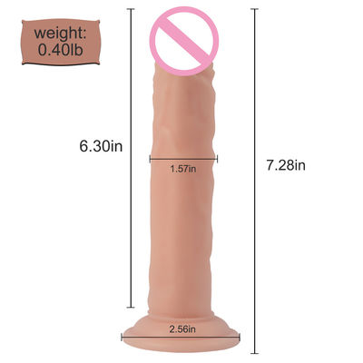 100% wasserdicht 7.28 Zoll groß realistisch weich Dildo realistisch fühlen Sie sich CE an