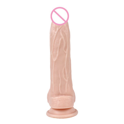 Weibliche realistische Dildo Klares Silicone Dildo Silicone Gummi Sex-Spielzeug
